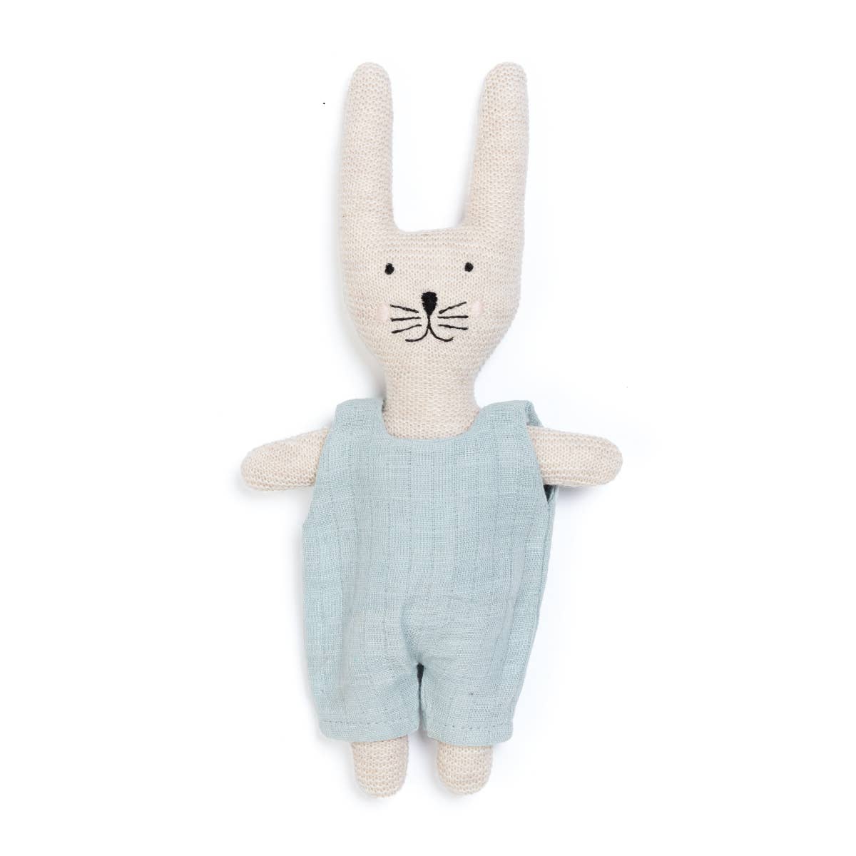 Rabbit Cotton Knit Child's Rattle Toy