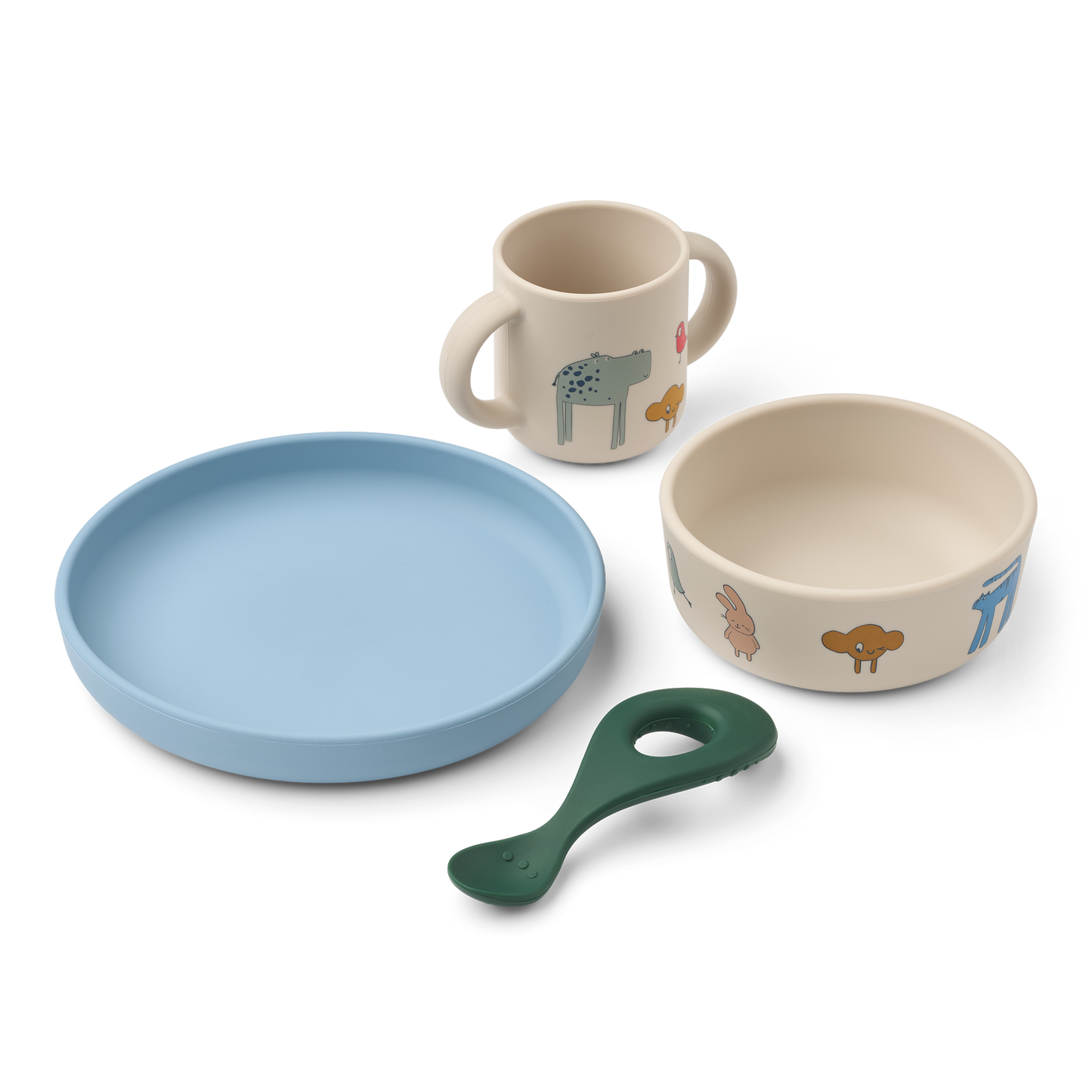 Liewood, Sandy Vivi Printed Tableware Set