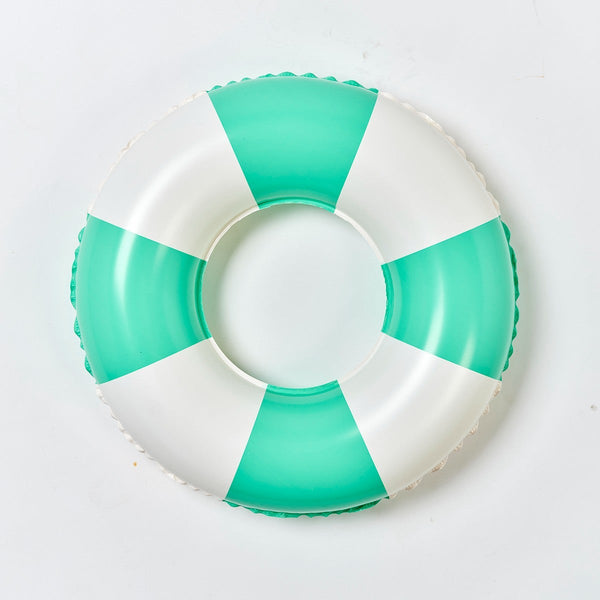 SunnyLife, Green Stripe Kids Pool Ring