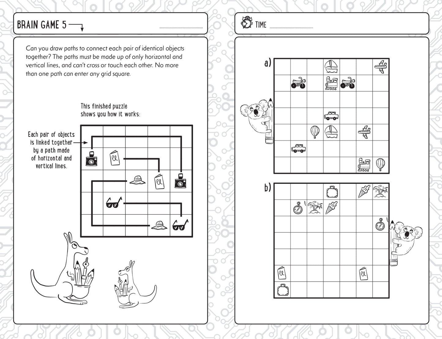5 Minute Brain Games for Clever Kids (Buster Books)