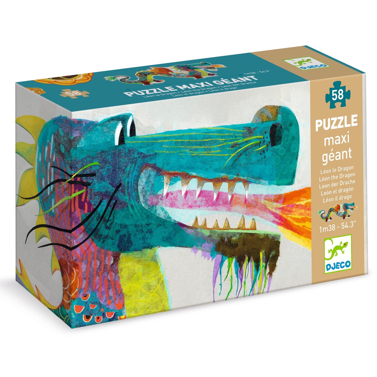 Leon the Dragon Puzzle