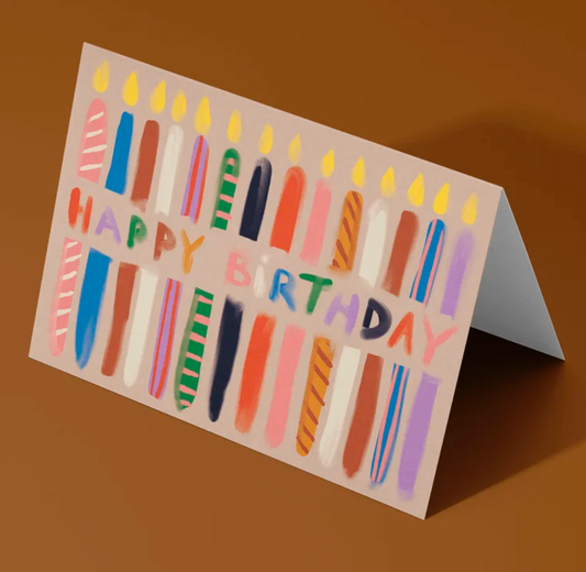 Birthday Stripes Card