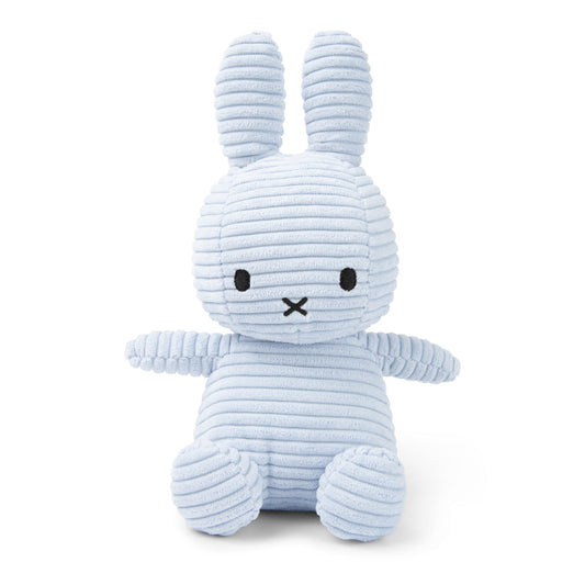 Miffy, Blue Eco-Corduroy Ice Blue - 23cm