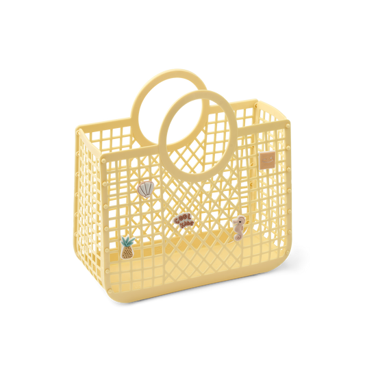 Lemonade Samantha Basket With Charms
