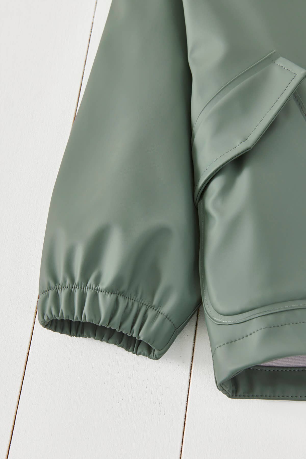 Grass + Air, Rain Jacket, Khaki