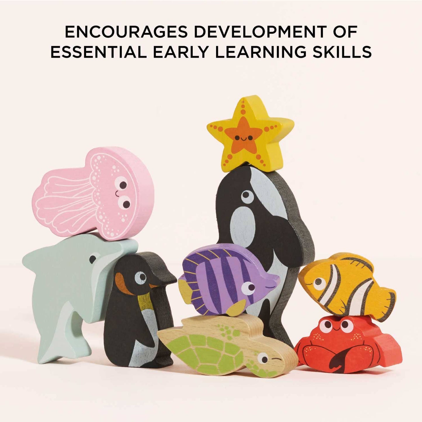 Le Toy Van, Ocean Life Stacking Animals