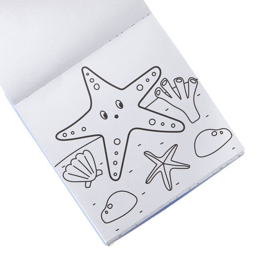 Ooly, Carry-Along Colouring Book Set, Sea Life