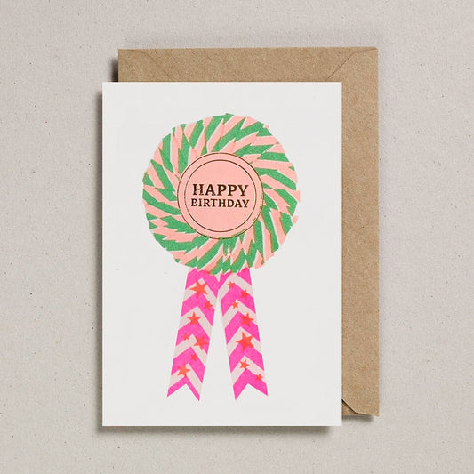 Petra Boase, Happy Birthday Rosette Card