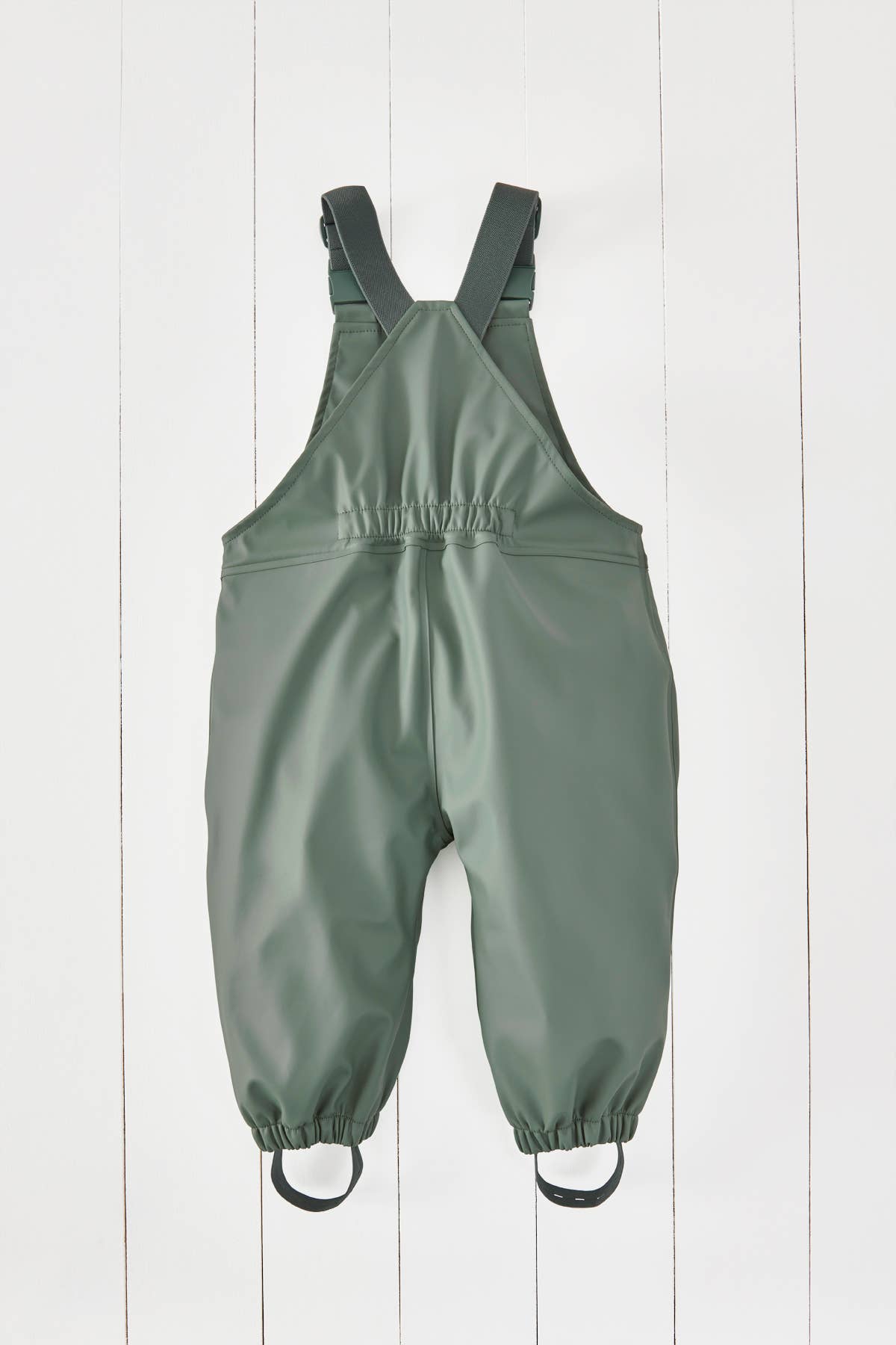 Grass + Air, Waterproof Rain Dungarees, Khaki