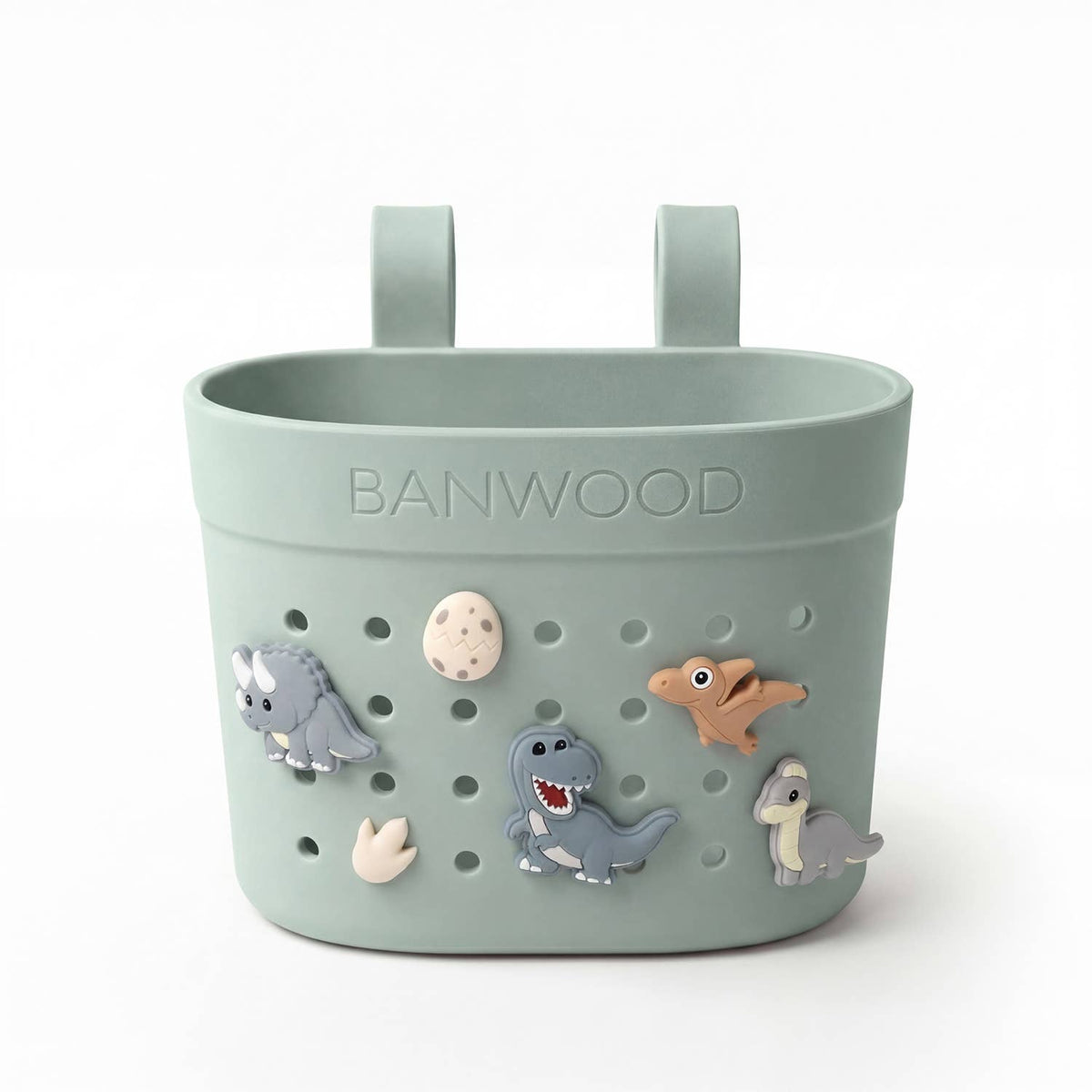 Banwood, Pin & Ride Basket Pins, Dinosaurs