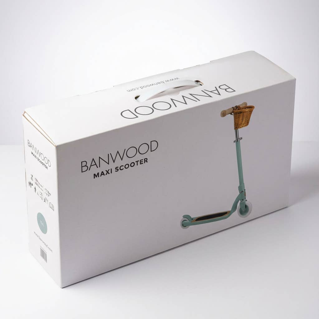 Banwood, Two-Wheel Vintage Maxi Scooter, Dusky Pink