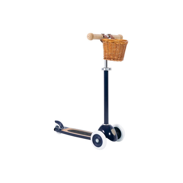 Banwood 3-Wheel Vintage Scooter, Navy