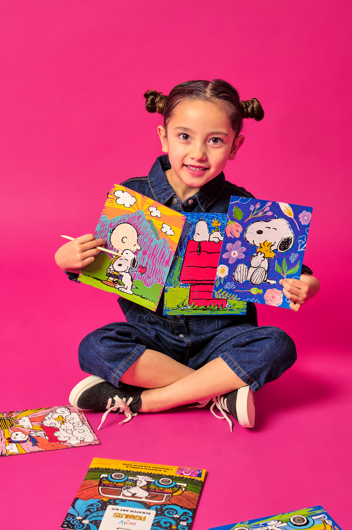 Ooly OOLY x Peanuts: Scratch Art Kit (13 PC Set)