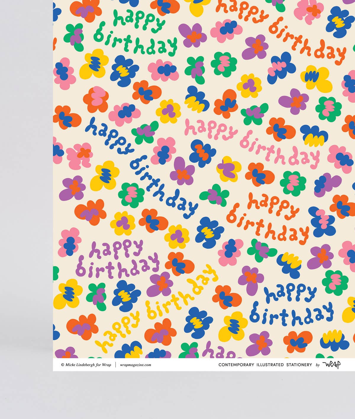 Wrap, Happy Birthday Burst Gift Wrap