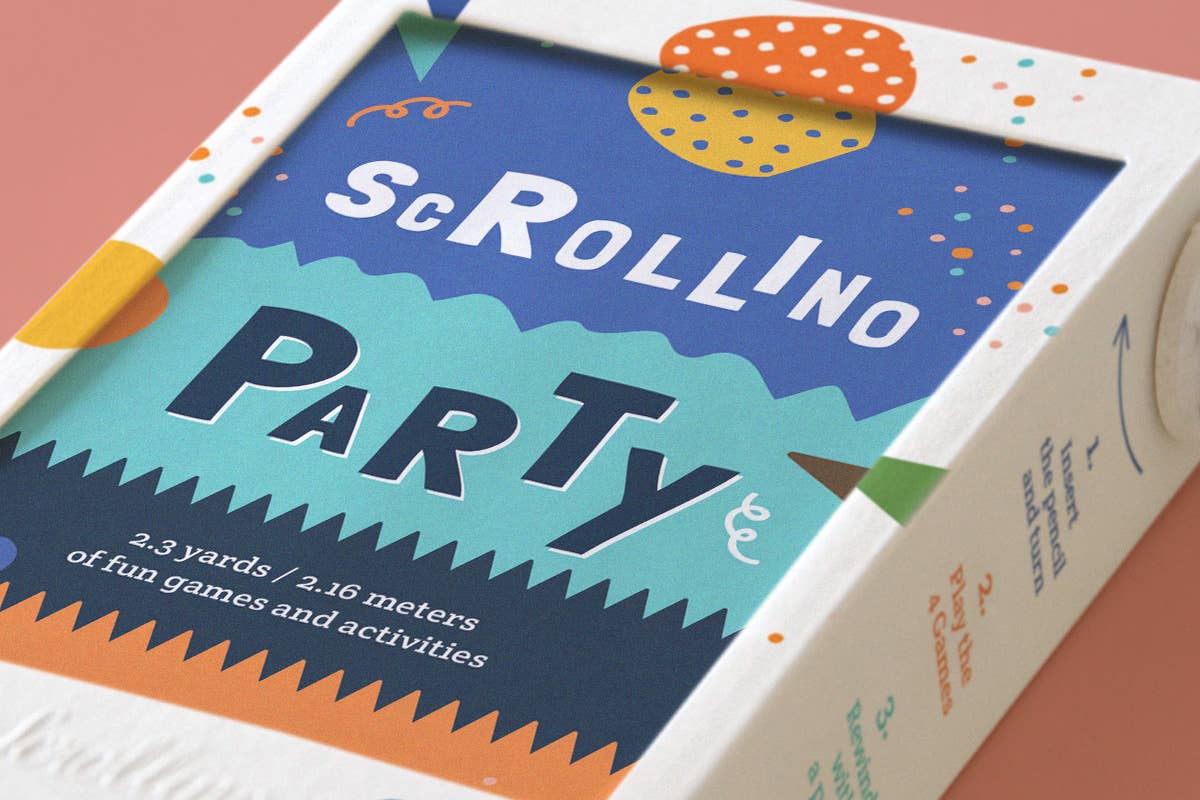 Scrollino Activity Book - Party