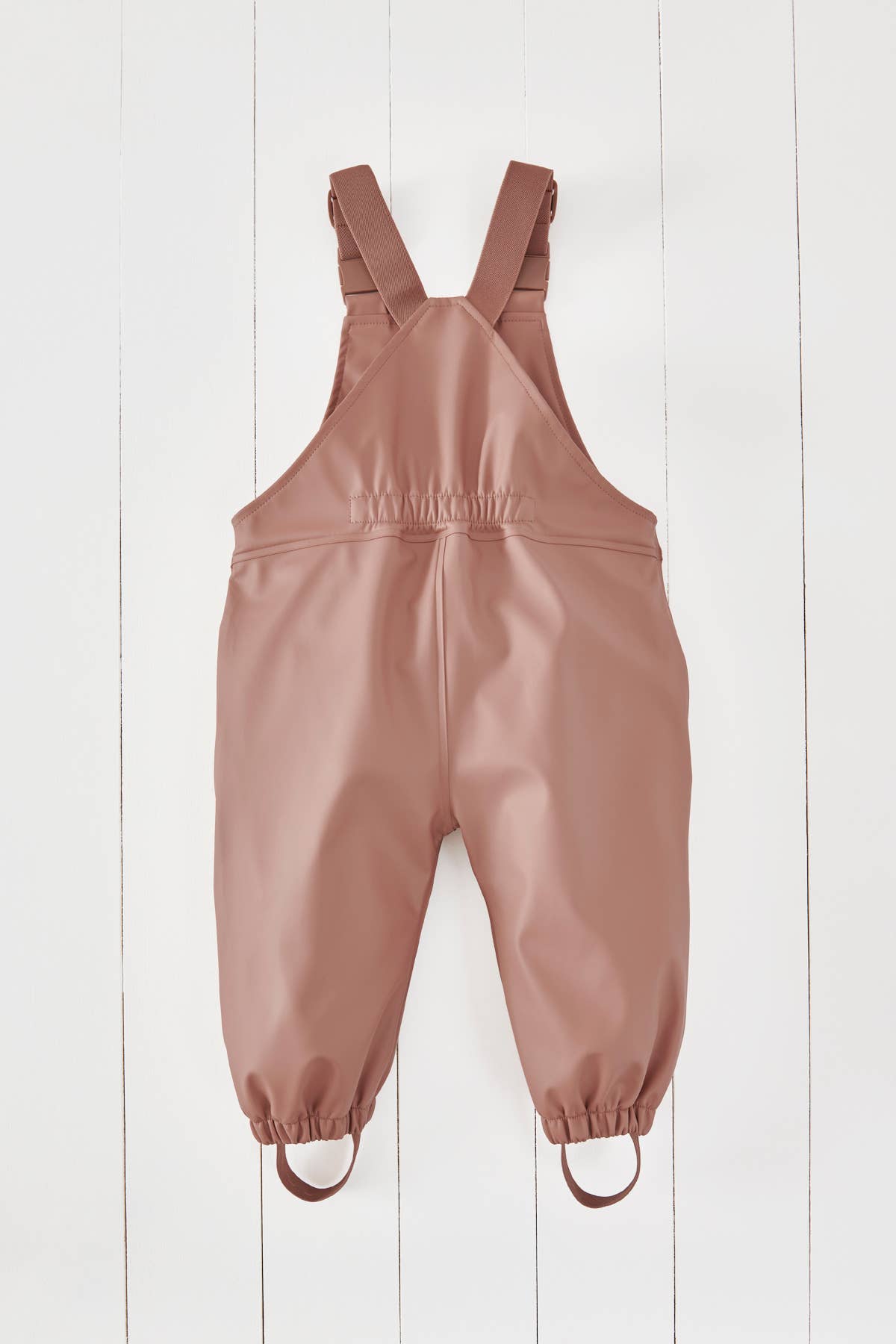 Grass + Air, Waterproof Rain Dungarees, Rose