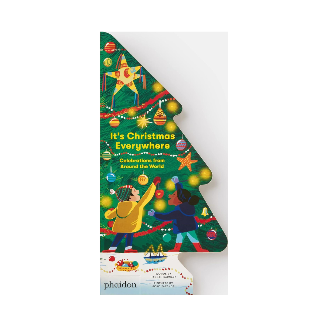It's Christmas Everywhere: Shaped Board Book