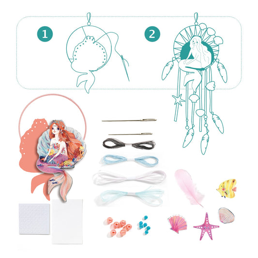 Do It Yourself: Gentle Mermaid Dreamcatcher Craft Kit