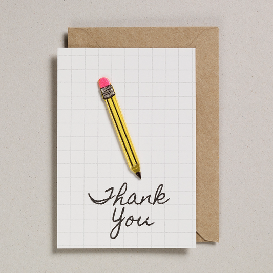 Petra Boase, Thank You Pencil Card