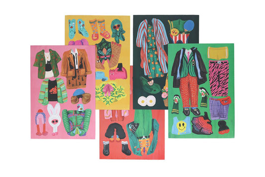 Fearless Fashion Magnetic Dolls: A Mix 'n' Match Set