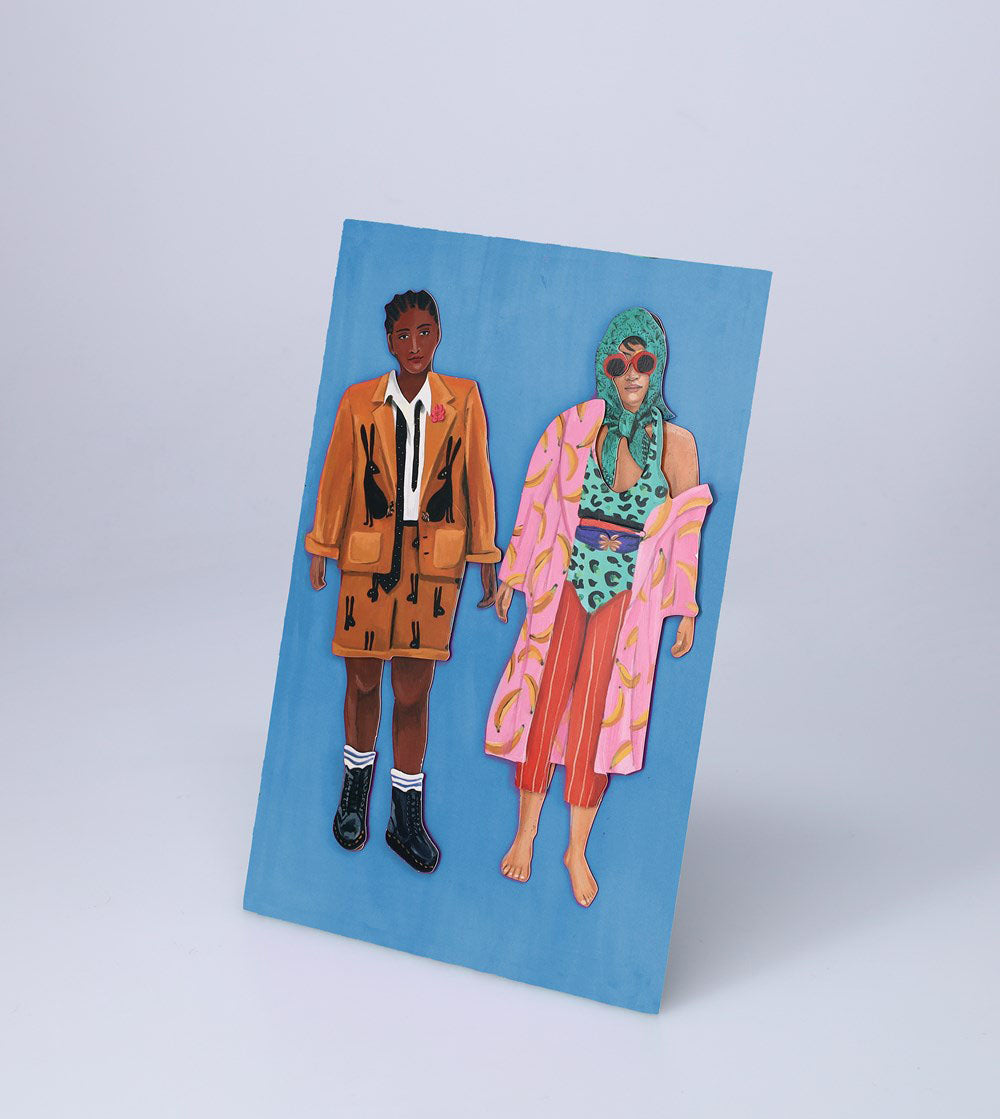 Fearless Fashion Magnetic Dolls: A Mix 'n' Match Set