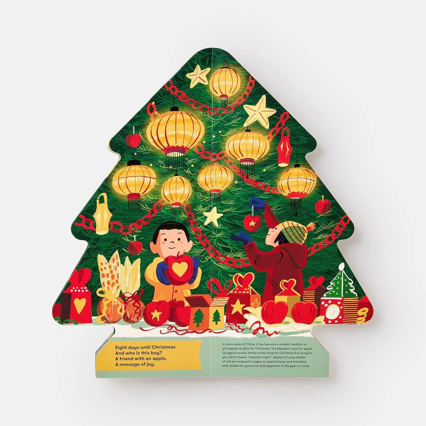 It's Christmas Everywhere: Shaped Board Book