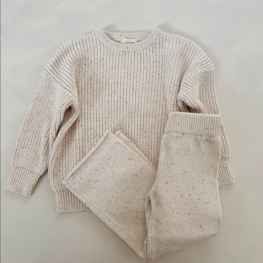 Hunter + Rose, Cocoa Flecked Quinn Pants