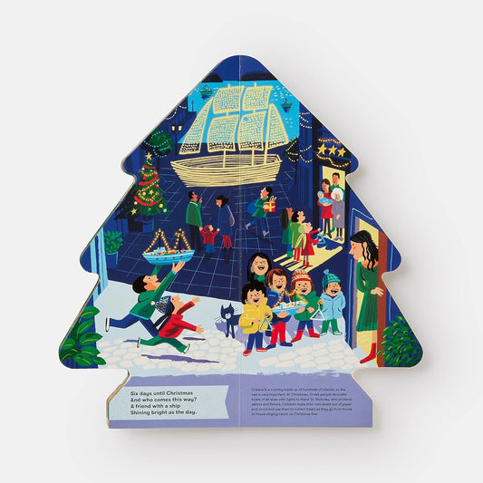 It's Christmas Everywhere: Shaped Board Book