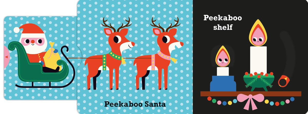 Peekaboo Santa