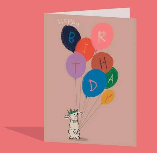 Birthday Balloons Card