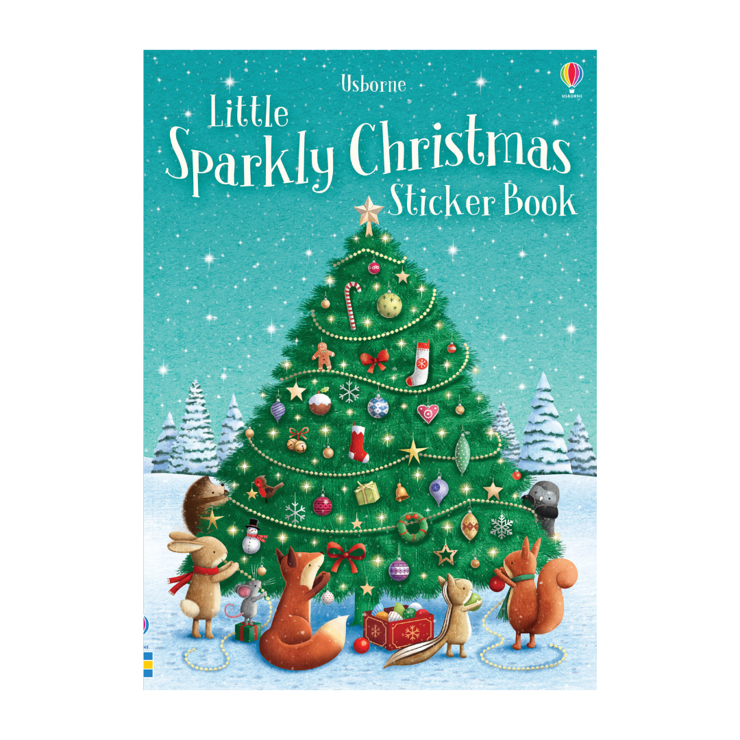 Little Sparkly Christmas Sticker Book