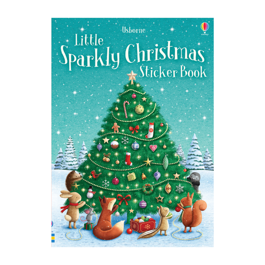 Little Sparkly Christmas Sticker Book