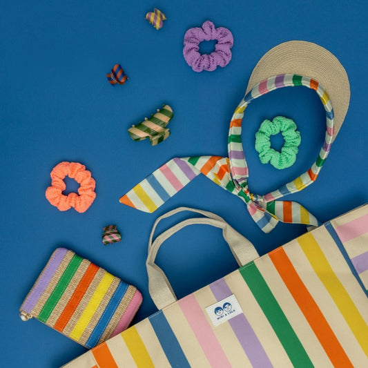 Mimi & Lula Bright Crinkle Scrunchies