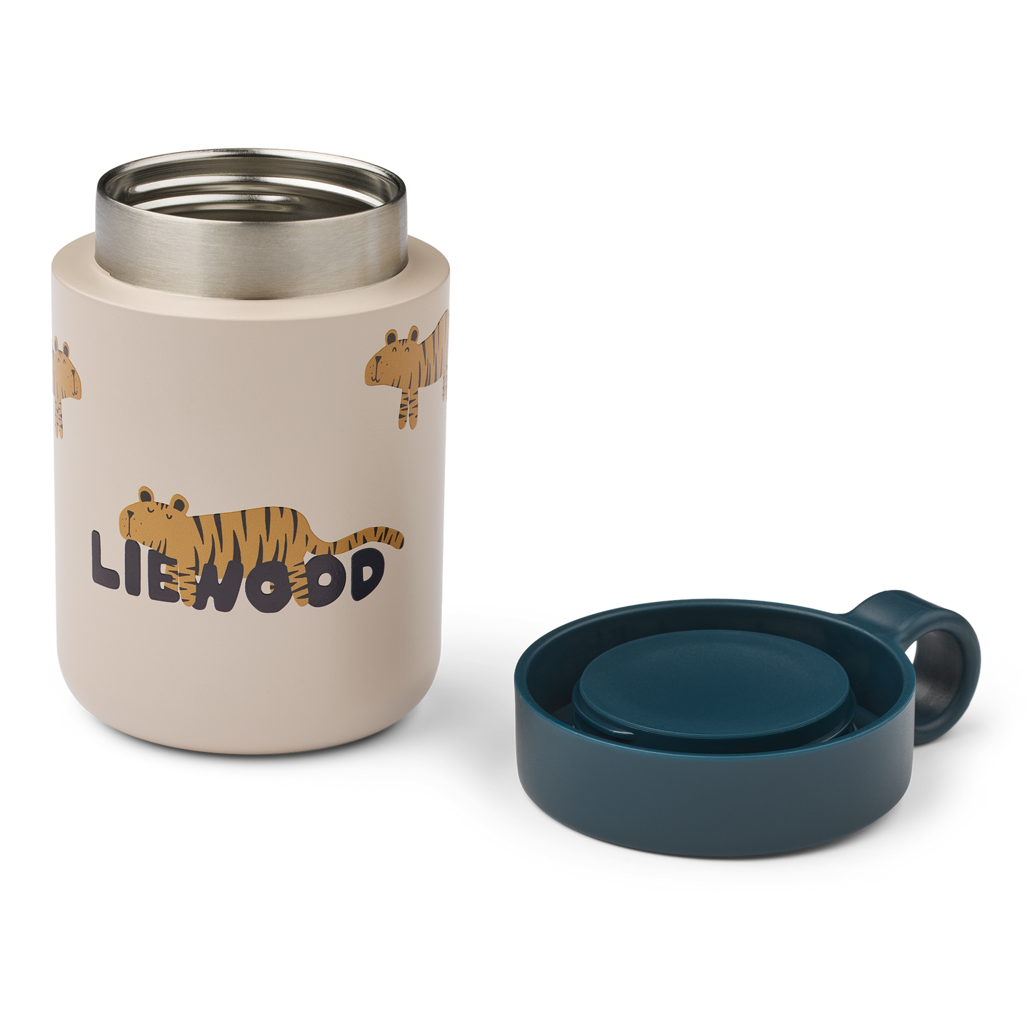 Liewood, Kiani Insulated Food Jar in Sandy Tiger Print