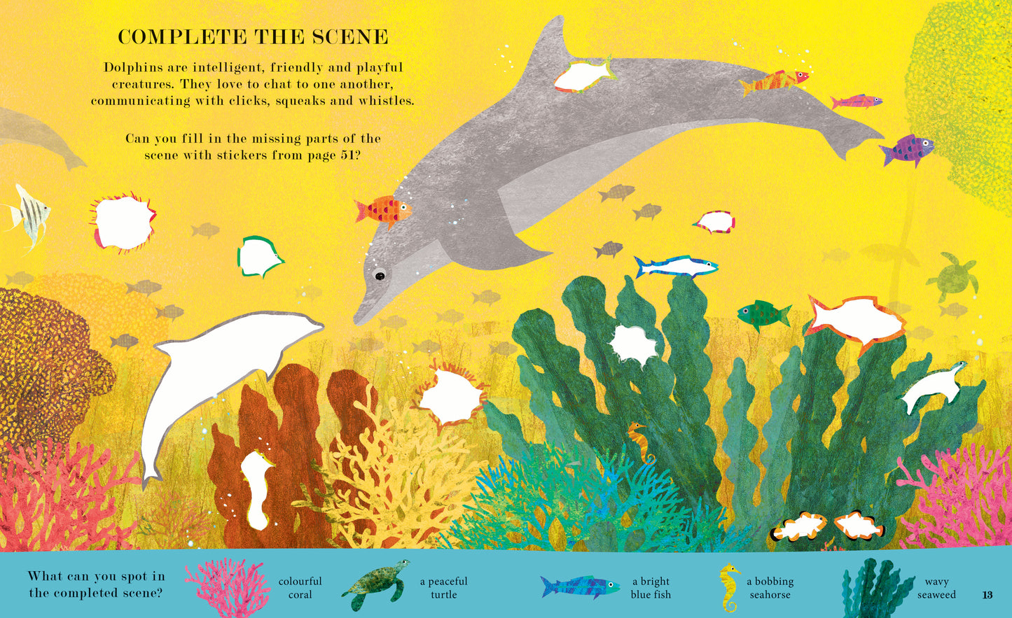 Sea: A World Beneath The Waves Activity Book