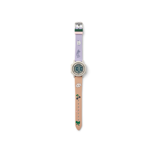Liewood, Sussi Kids' Digital Wrist Watch in Mood Print