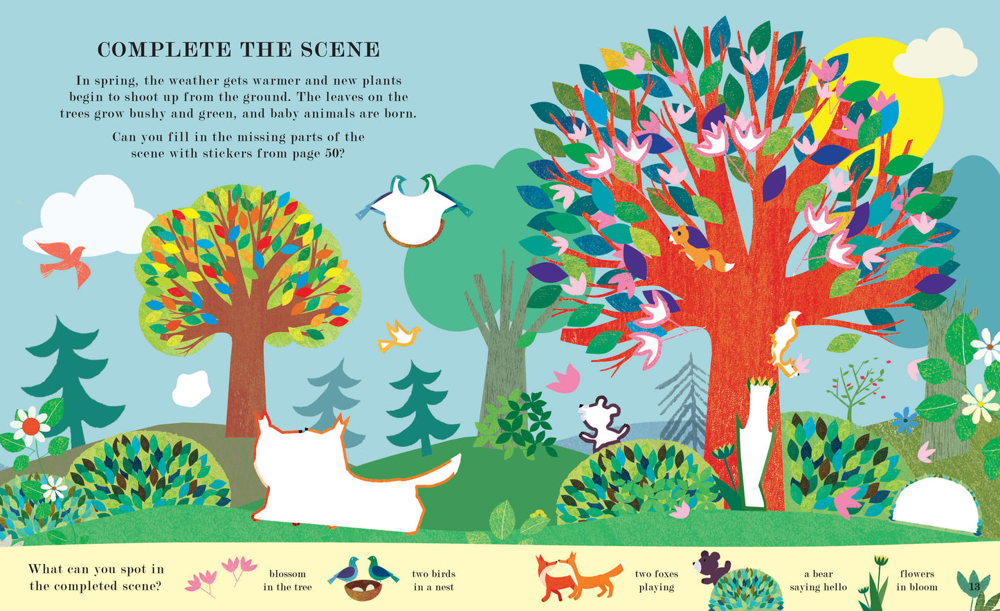 Tree: Seasons Come Seasons Go Activity Book