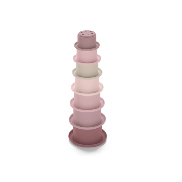 Jumini, Pink Silicone Stacking Cups