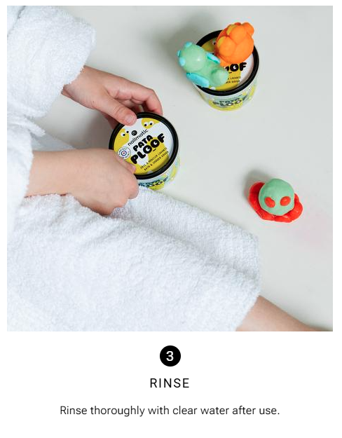 Pataploof! Bath & Shower Dough, Yellow