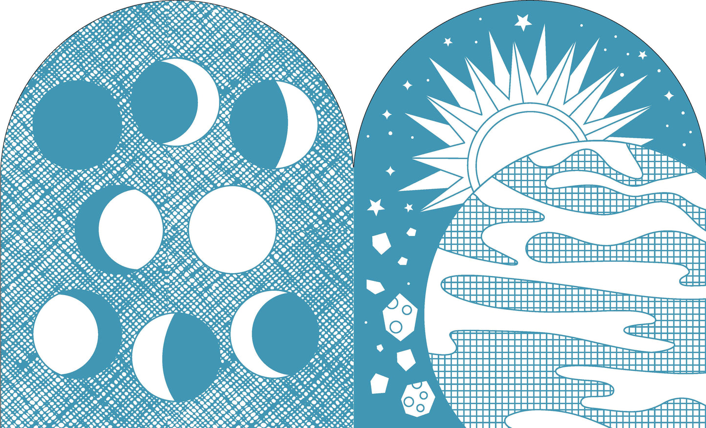 Outer Space Colouring Book + Stickers
