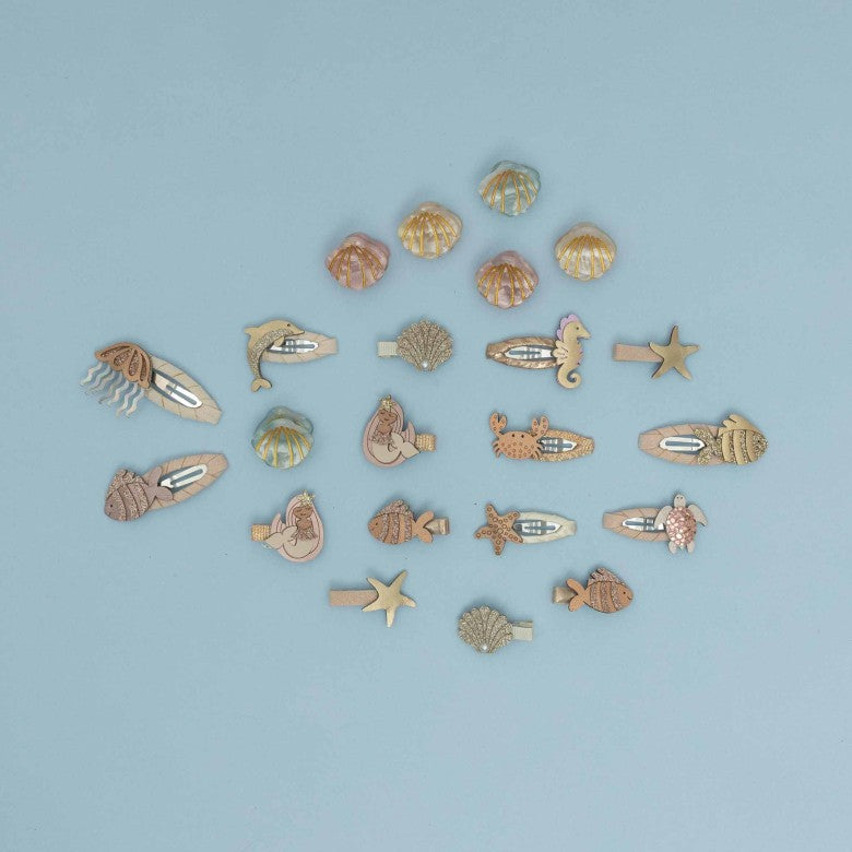 Mimi & Lula Mermaid Mini Hairclips