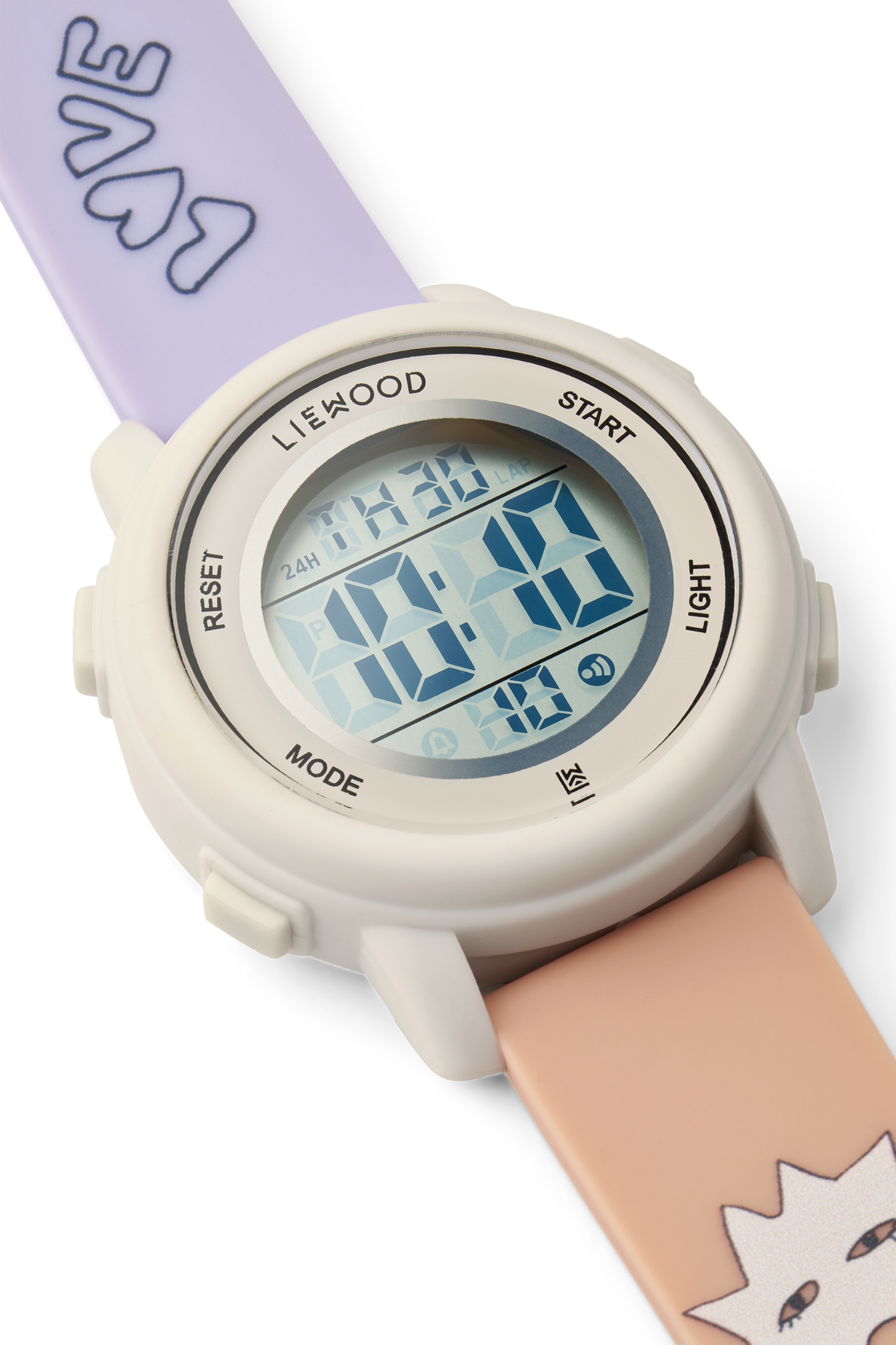 Liewood, Sussi Kids' Digital Wrist Watch in Mood Print