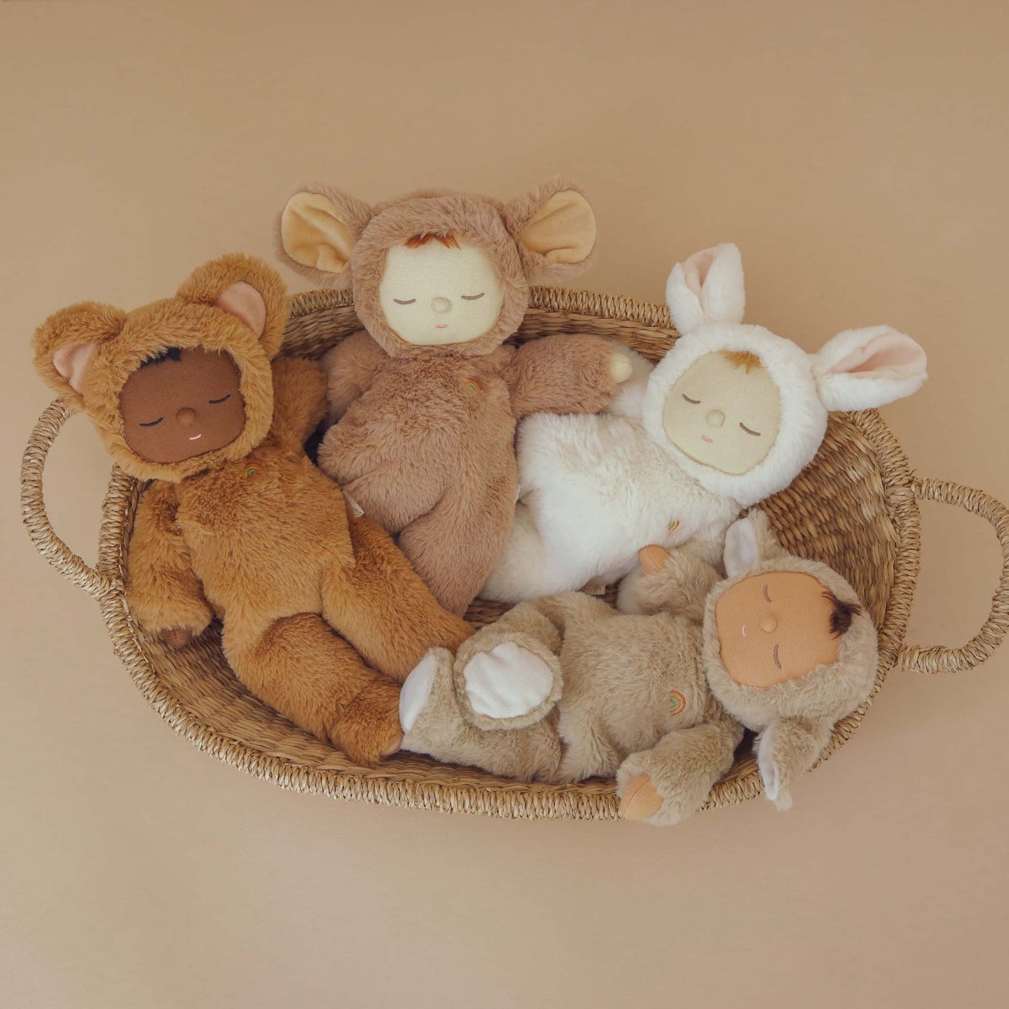 Cozy Dinkum, Teddy Mini, Plush Fabric Doll