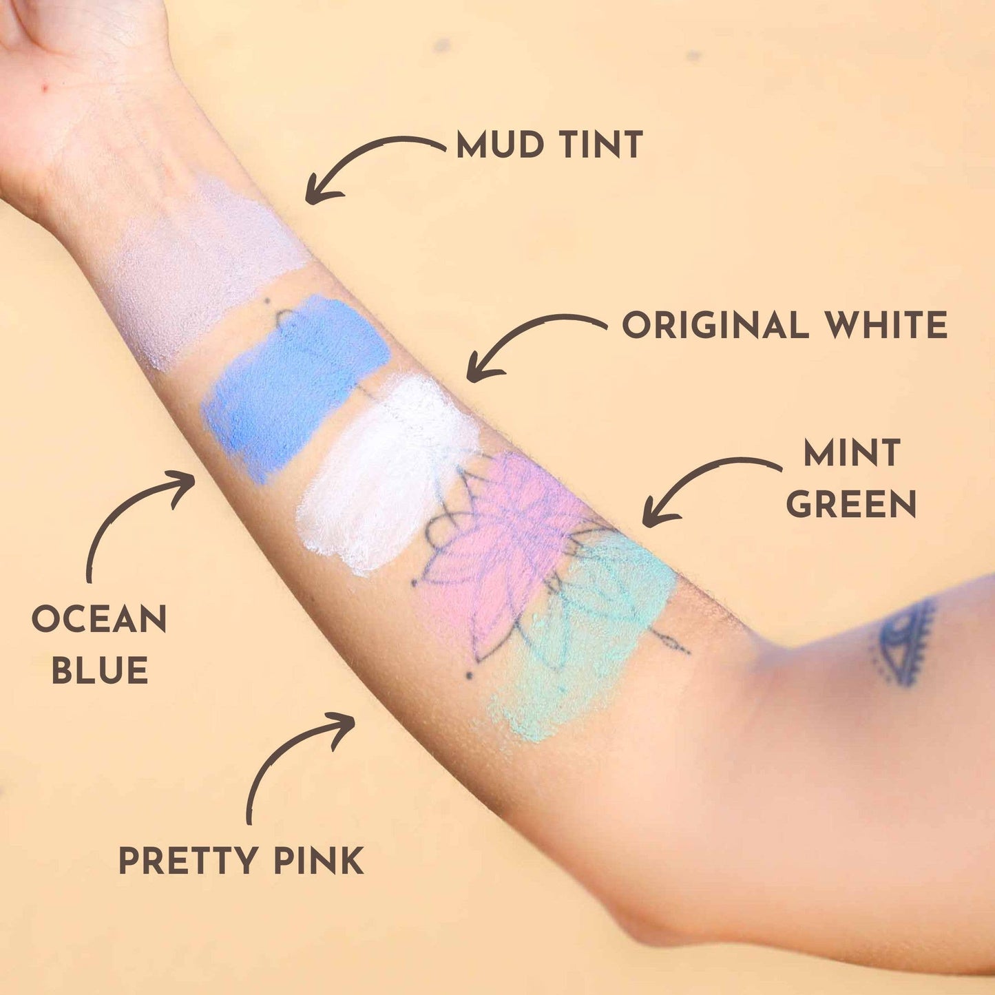 Suntribe Natural Mineral Zinc Sun Stick SPF 50 Ocean Blue