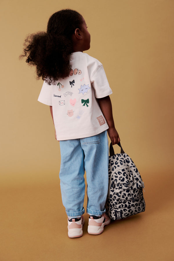 Liewood, Phoenix One Shoulder Backpack, Mega Leo Mist