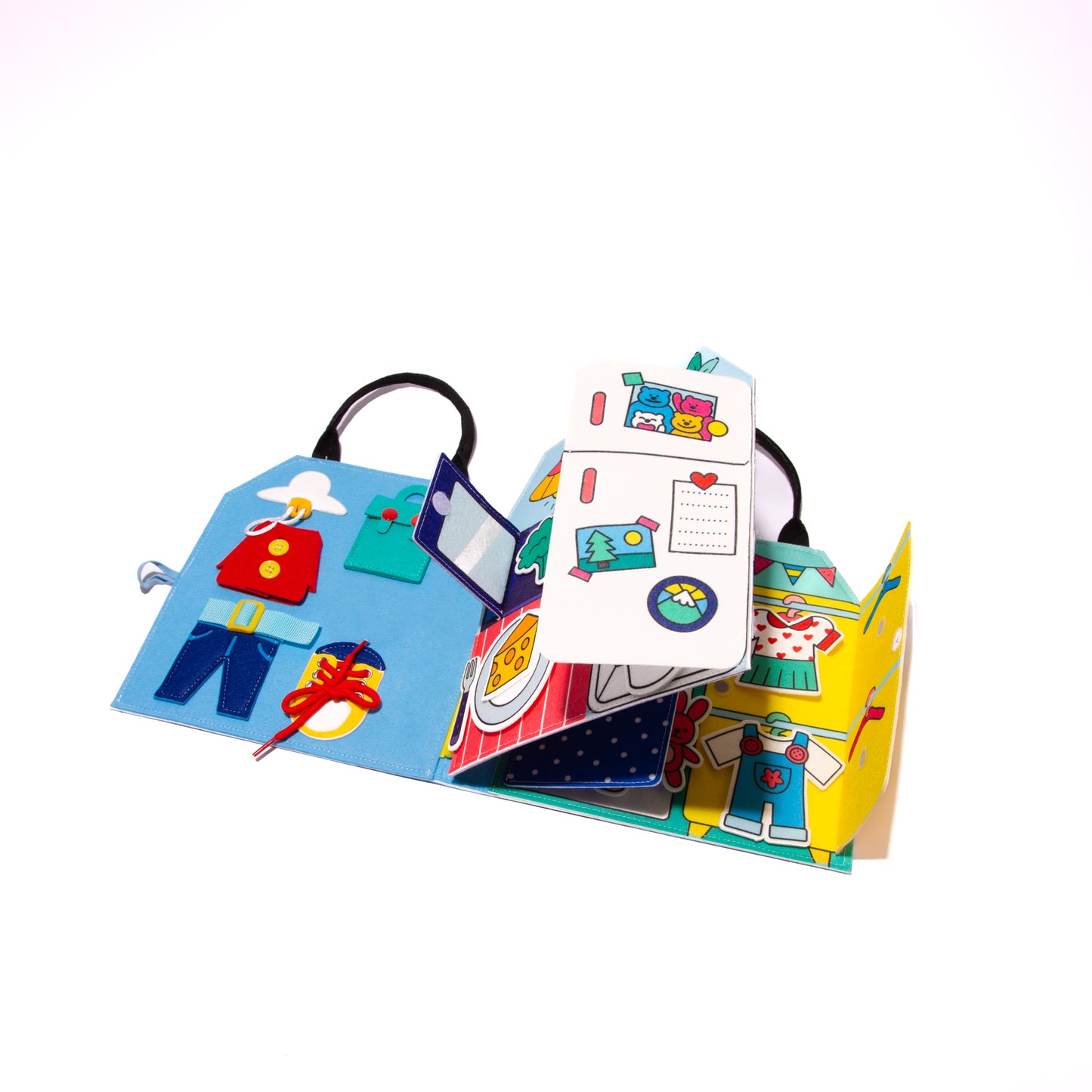 OMY Montessori Play Kit Busy Book: My Day