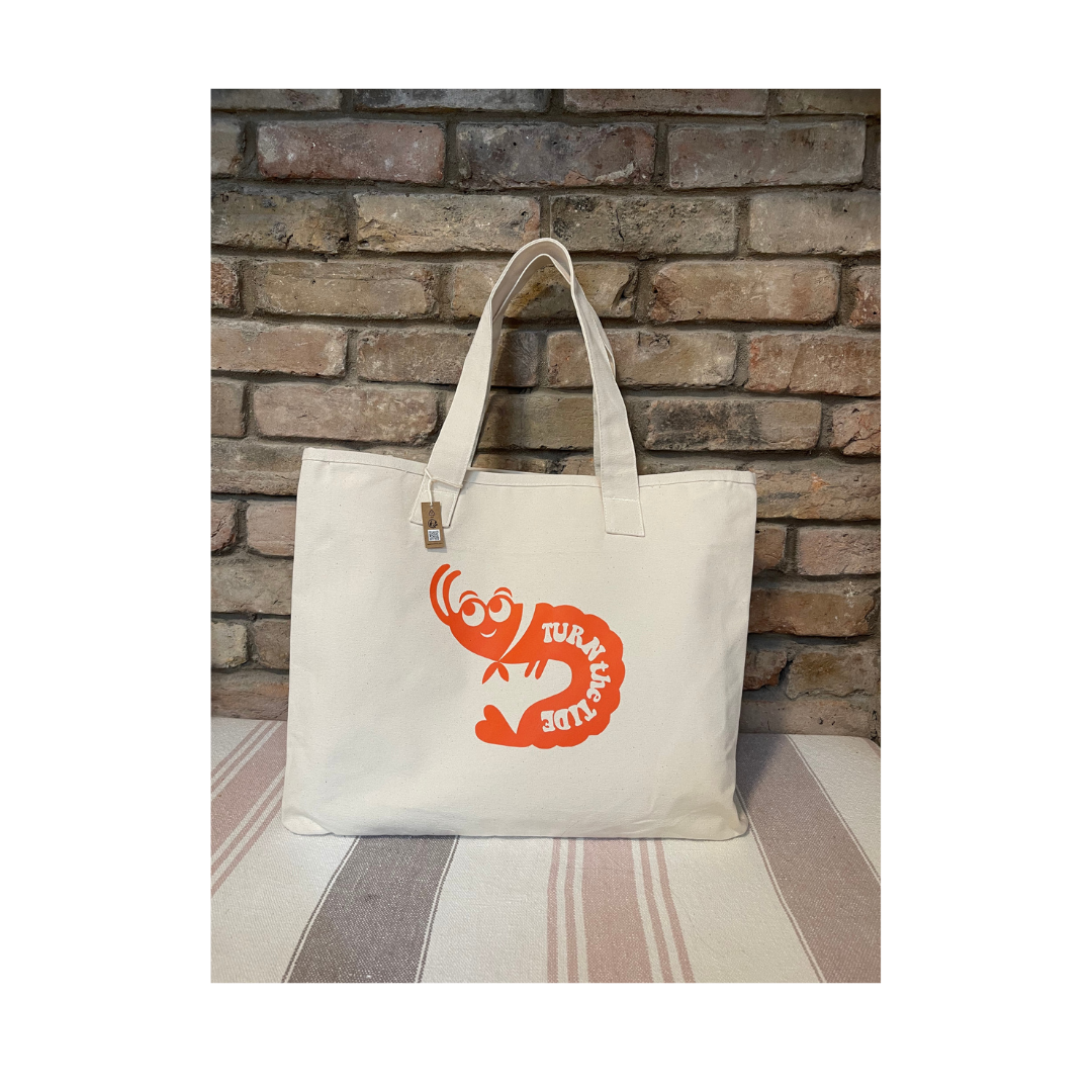 Turn The Tide Merch Shrimp Tote