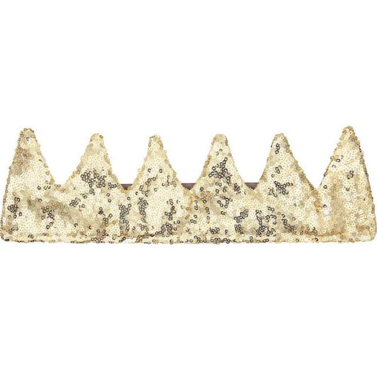 Mimi & Lula Gold Sequin Adjustable Crown