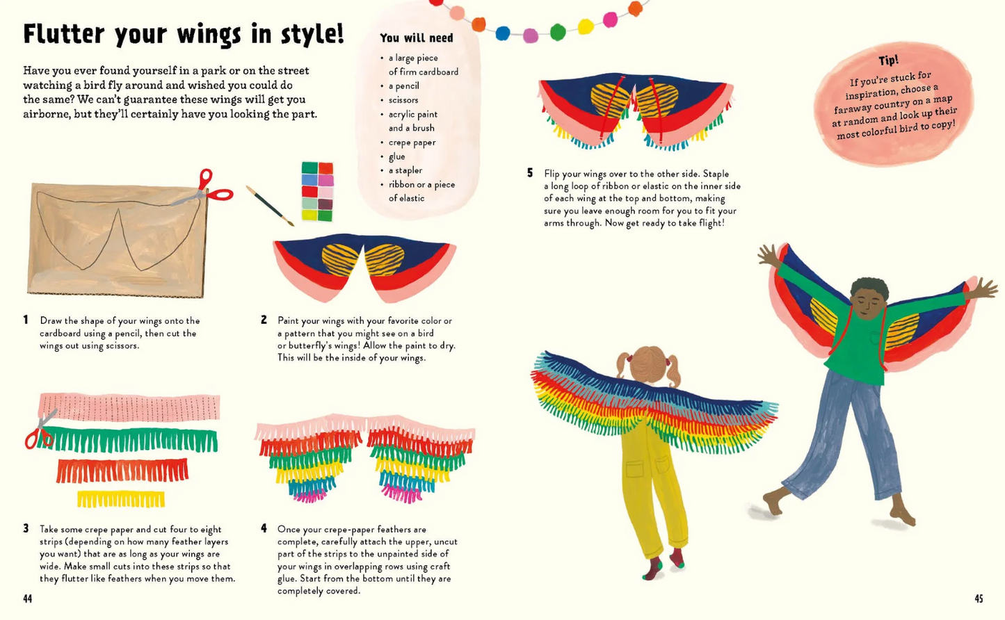 Let's Play Indoors: Fun Crafts for Children