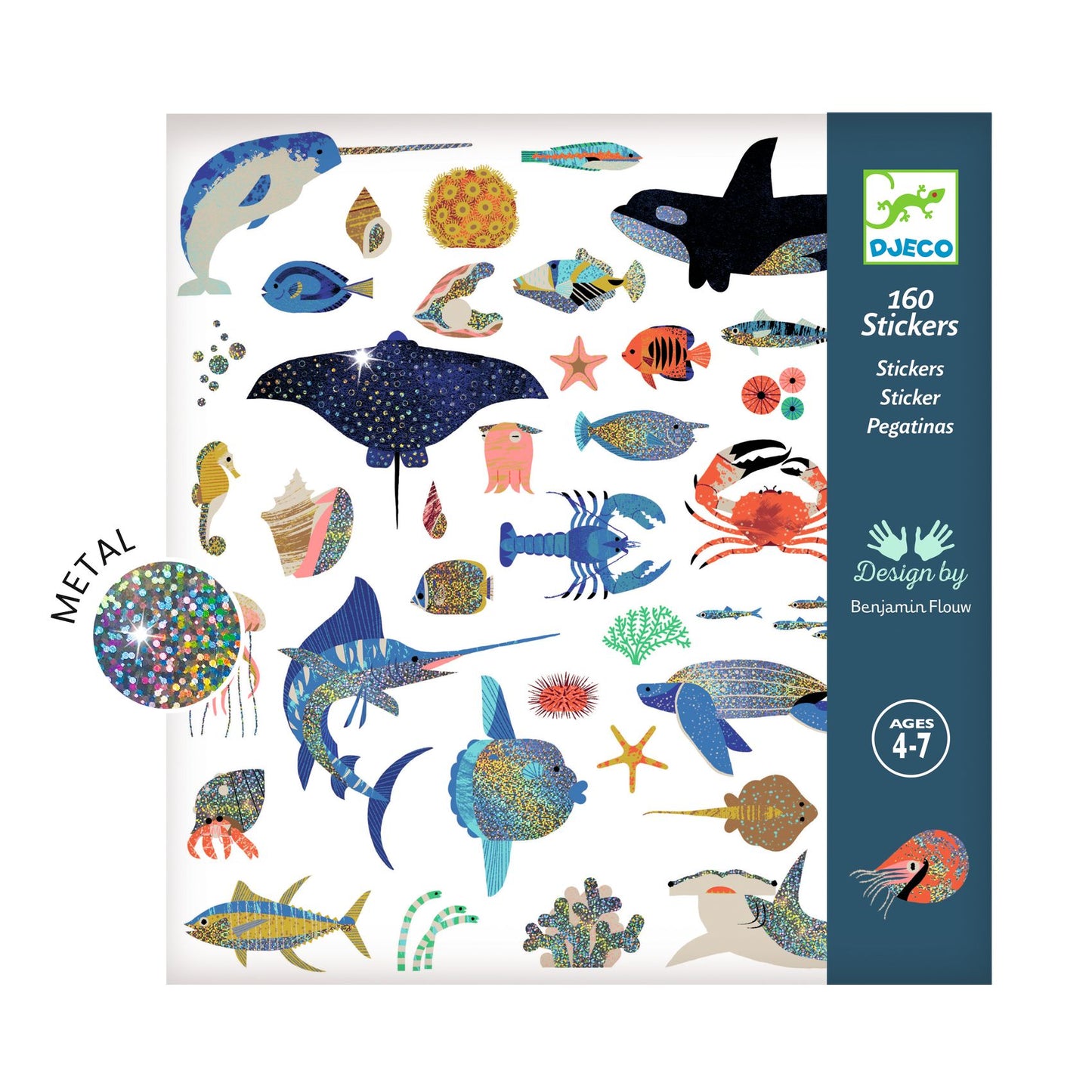 Djeco, Ocean Stickers